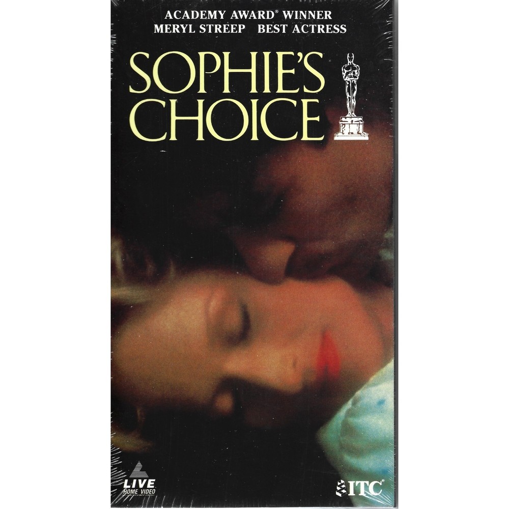 Sophie's Choice | Meryl Streep | VHS Watermark Sealed | Free USA Shipping
